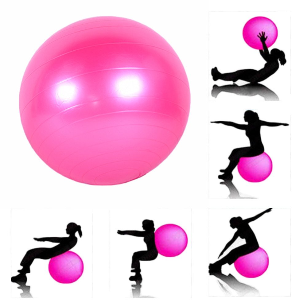 JERN Anti-Burst Fitness Exercise Stability Yoga Ball/Gym Ball (Pink, 85 CM) (B07K25RBLV) Amazon Price History, Amazon Price Tracker