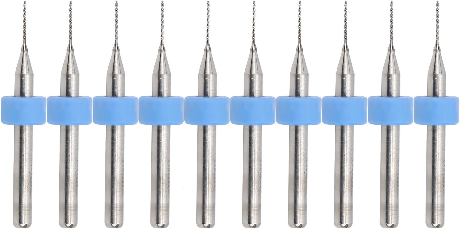 10pcs Micro Drill Bits Tungsten Carbide 3D Printer Nozzle Cleaning PCB Kit 0.5mm