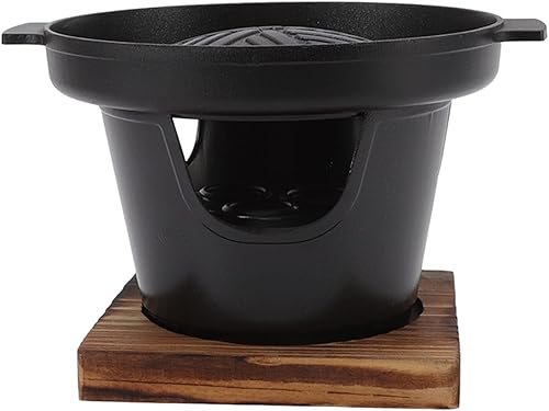 Miniatura 3 de Mini parrilla de barbacoa portátil de mesa, parrilla pequeña para camping, picnic en casa (1#)