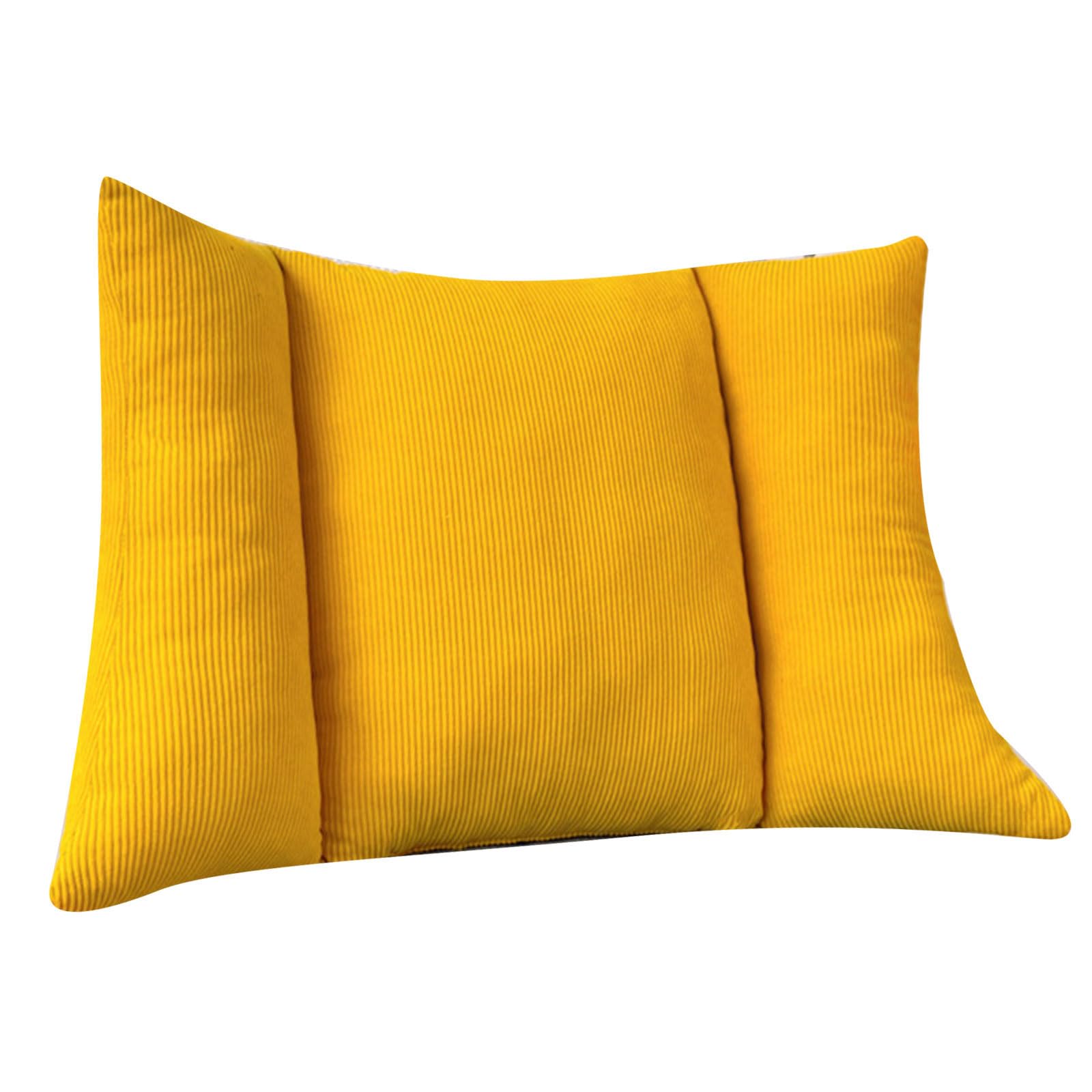 Buxuaaaa Ergonomic Lumbar Cushion for Chair and Seat Craft of High Densities Polyester with Breathable Nonslip Designs Back Cushion