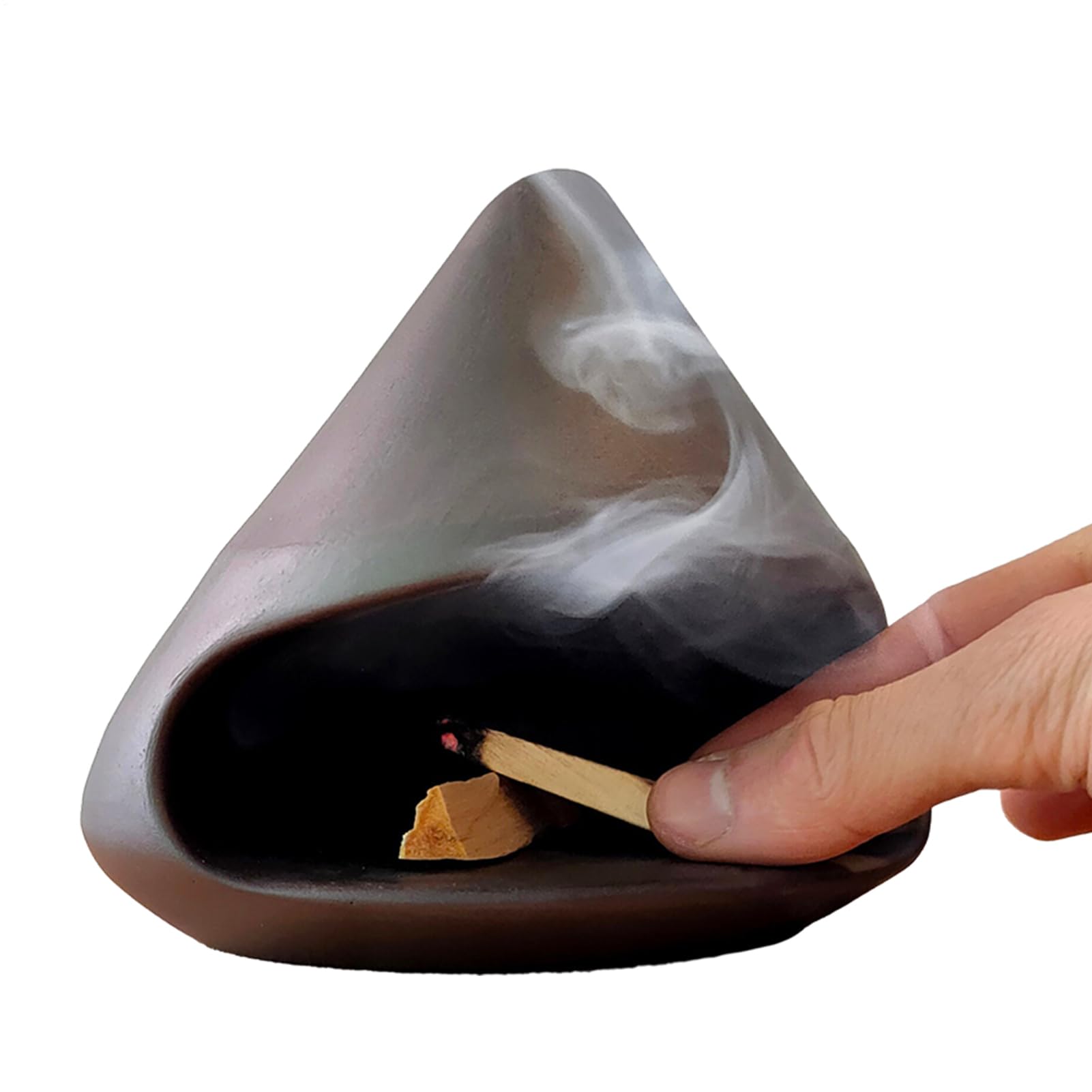 Porte-sauge de purification pour rituel de yoga et décoration bien-être du salon