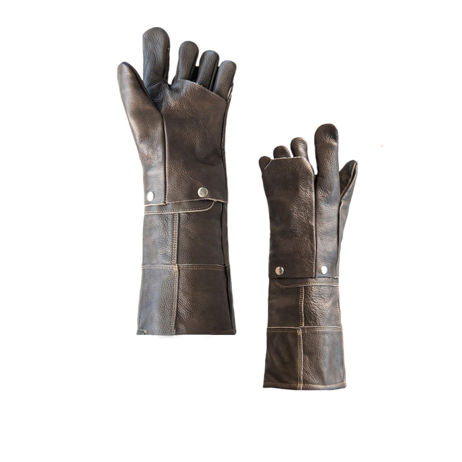 Anti-Morsure Gants de Manutention pour Animal,Gants de Jardinage à Manches Longues,Gants Anti-Morsure,Anti-Rayures,imperméable,pour Attraper Les Chiens,Les Chats et Les Reptiles