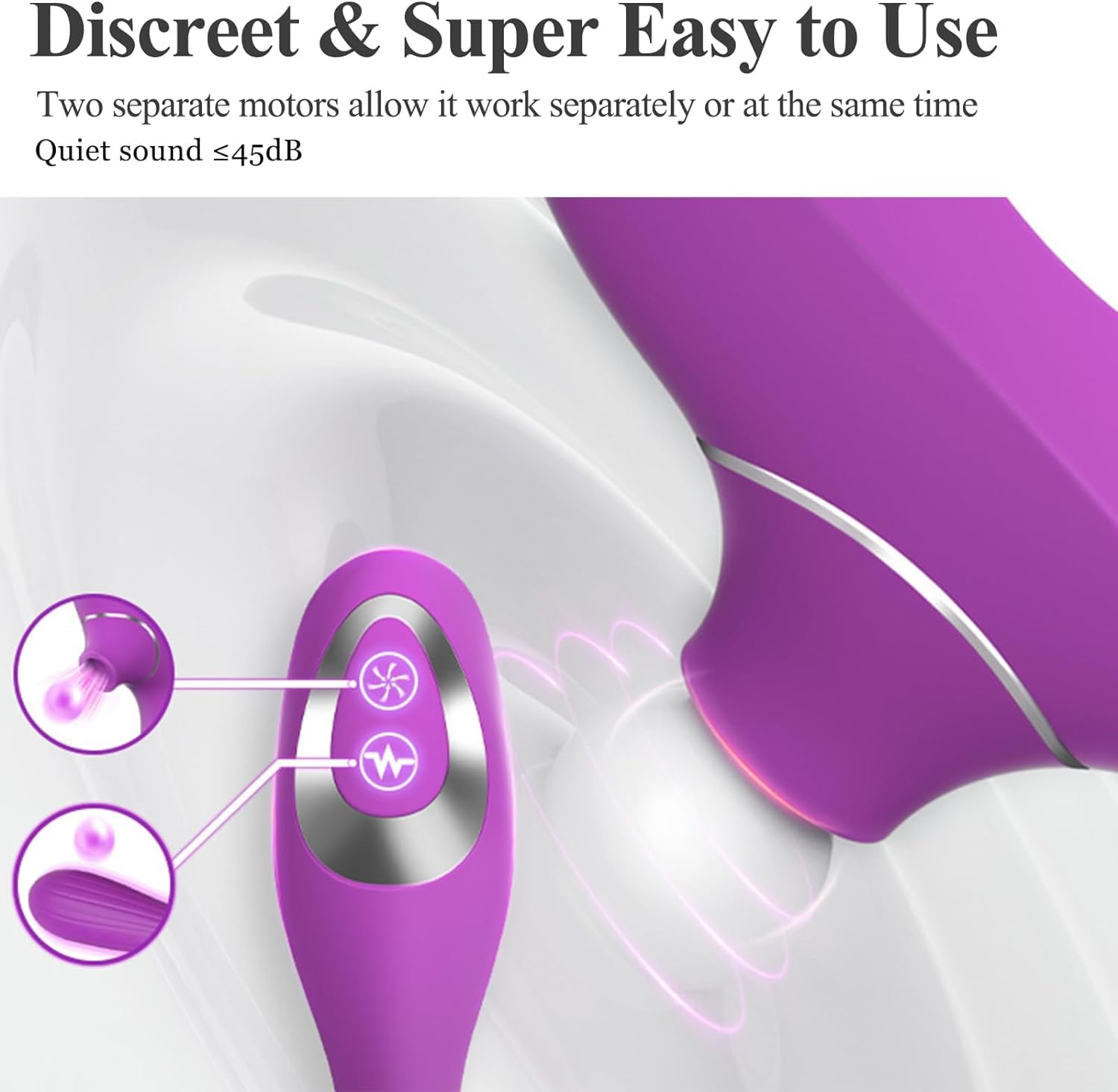 Massaggiatore Vibratoreper Donna Professionale clotoride Succhia clotoride per donna 10x10 modalita di frequenza Vibratoreper donna piccolo Vibratore Clidoride sexytoysys donna sex toy