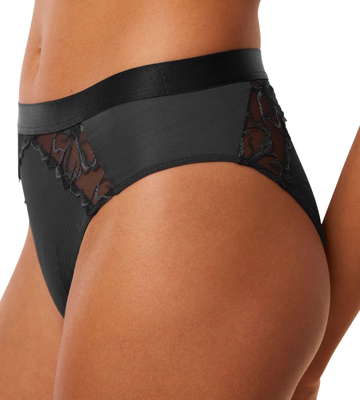 Triumph Damen Wild Azalea Florale Tai, SCHWARZ, 38