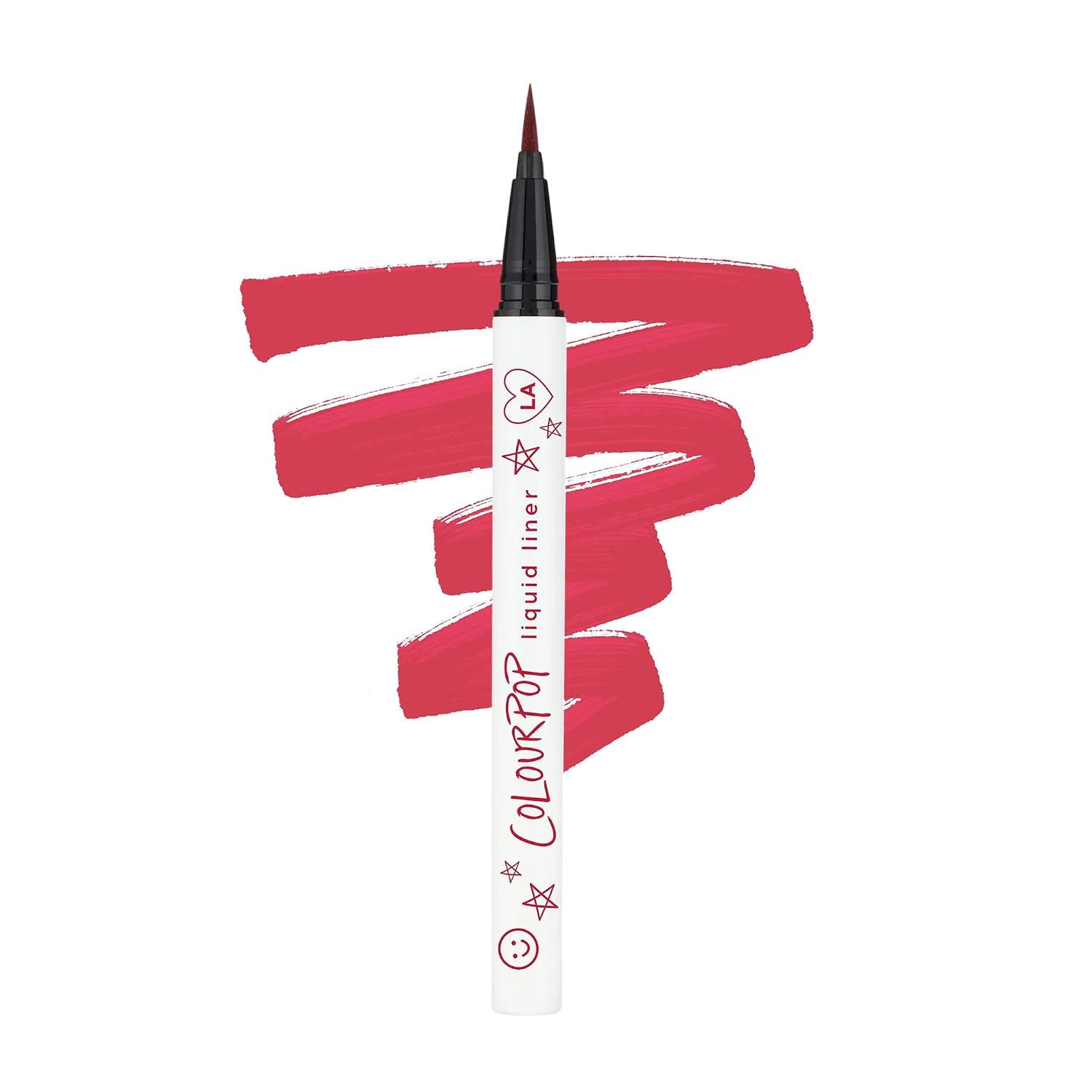 ColourPop BFF Liquid Liner - Precision Felt Tip Liquid Eyeliner Pen - High-Pigment & Buildable Colored Eyeliner with a Transfer Resistant Formula - Try Me (0.02 oz)