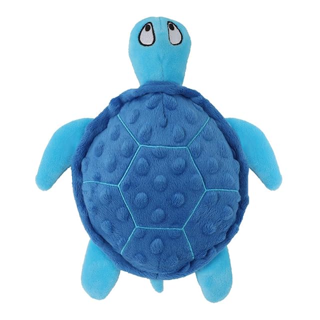 Foto 4 de 8 de MHADBKH Juguete masticable para cachorros con forma de tortuga chirriante molar de dibujos animados