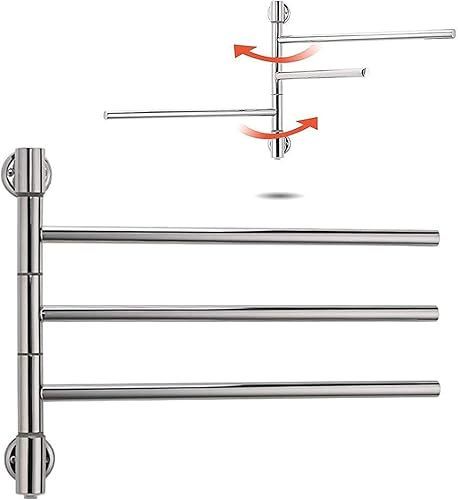 3FLQOOPP Heated Towel s Towel Warmer,Stainless Steel Electric Towel Airer, Const