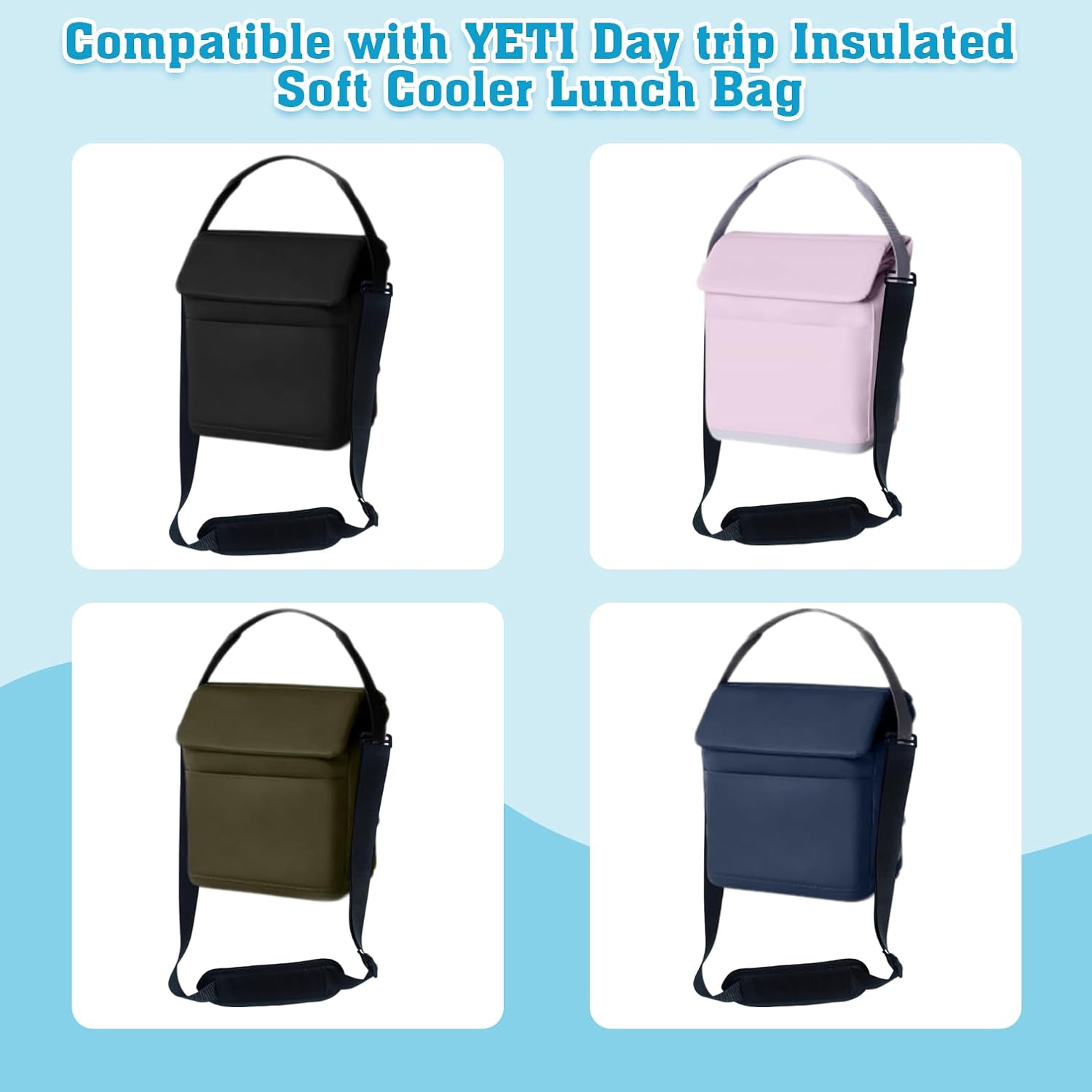 Shoulder Strap Compatible with Cooler Lunch Bag Adjustable Length image 3