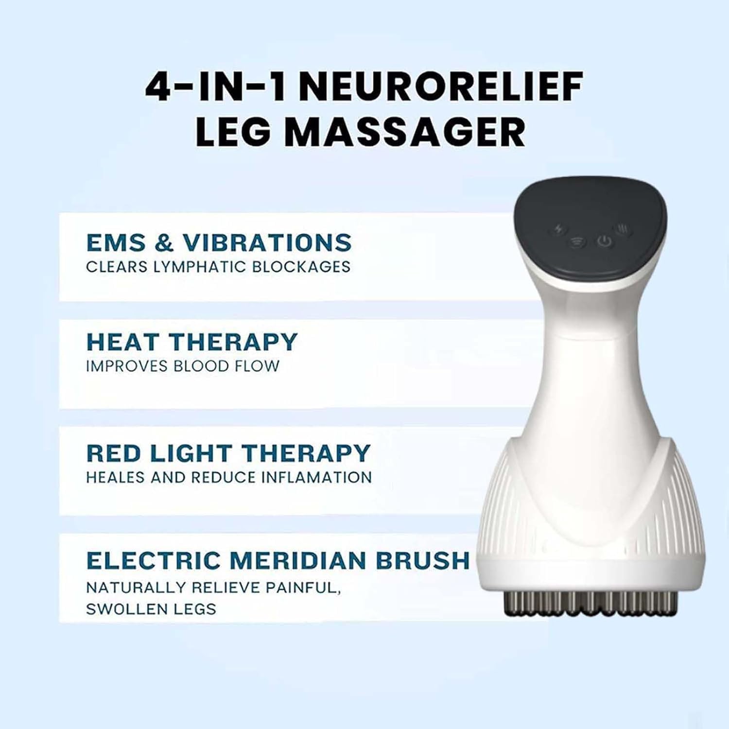 OrthoMasseur Sofela Jambes et Corps Chauffage Vibration Soulagement Musculaire
