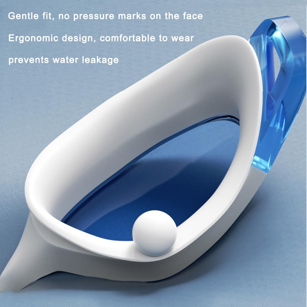 Swimmg goggles, Swimming Goggles for Adult Men Women And Kids 8+, No Leaking, Anti Fog, UV Protection, Easy Adjustmentof - Image 2