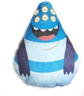 Brinquedo Monstrinho Coxinha de Pelúcia Pet para Cães e Gatos SS Pets para Cães