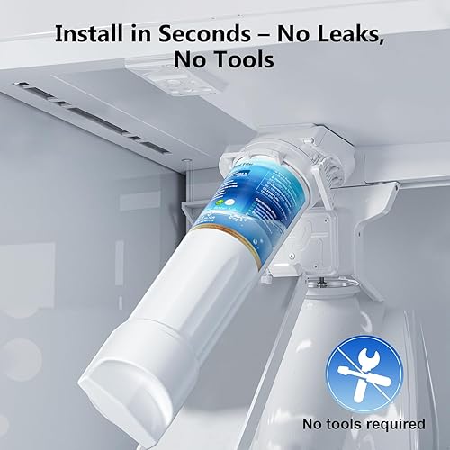 Miniatura 7 de Repuesto de filtro de agua, compatible con EPTWFU01 y Pure Source Ultra II, EWF02, EPTWFU01C, 4562222, 012505454226, 807946701 - Tecnología de