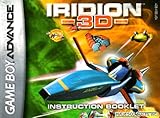 Iridion 3D GBA Instruction Booklet (Nintendo Gameboy Advance Manual ONLY - NO GAME) Pamphlet - NO GAME INCLUDED