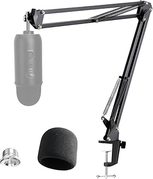 Amazon | Blue Yeti マイクスタンド フォームカバー付き