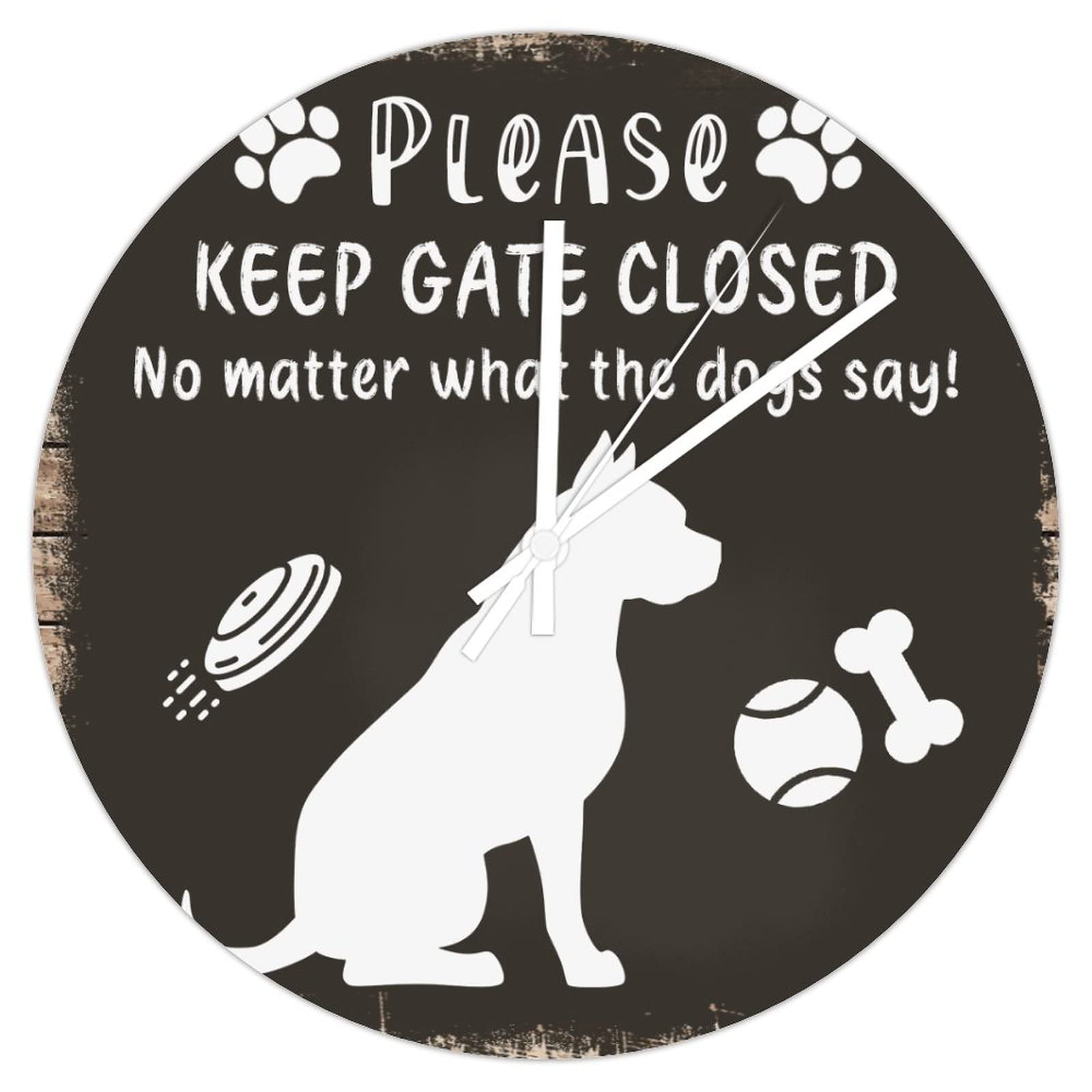 Horloge Charles Spaniel avec rappel de sécurité pour sécuriser votre chien