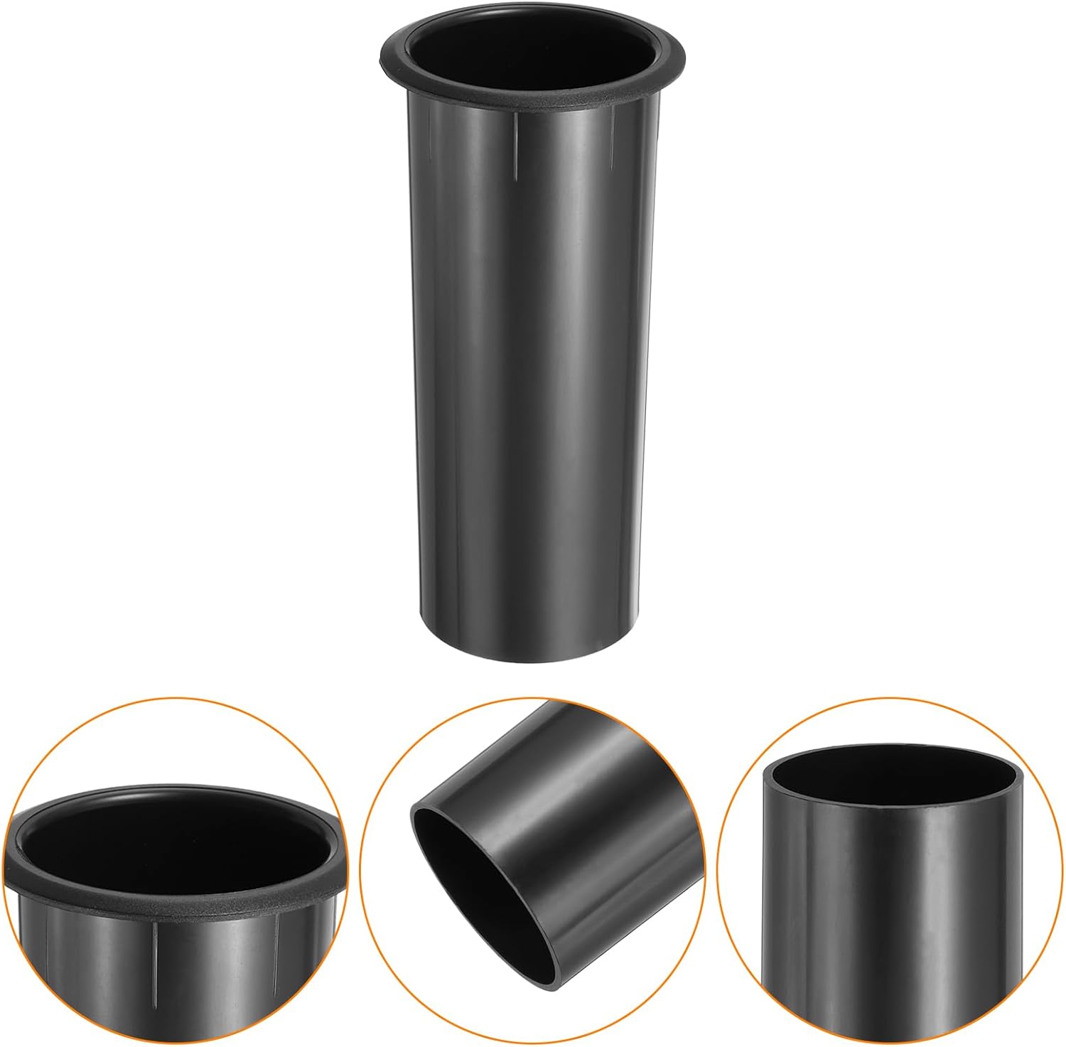 MECCANIXITY 6Pcs 55x150mm/2.2 x 6 Inch Speaker Port Tube Subwoofer Bass Box Tube Bass Woofer Box Speaker Box Bass Air Port for DJ/PA Speaker Cabinets