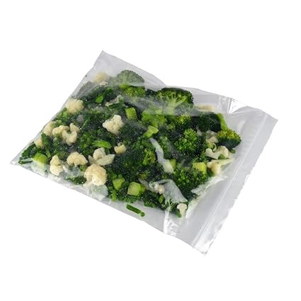 Elkay Plastics Elkay F41315 4 mil Line Single Track Seal Top Bag, 2 Gallon Freezer Size, 13
