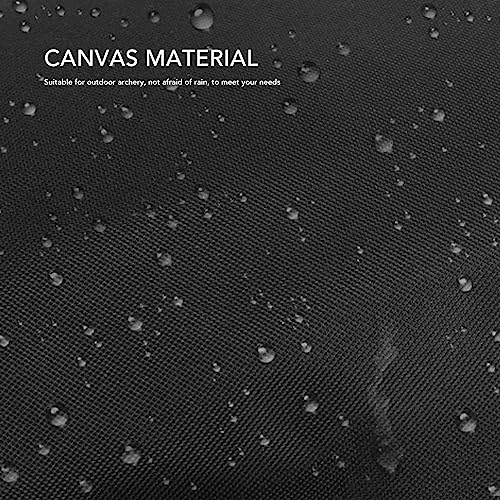 Saco de Armazenamento de Flechas de Arco de Grande Capacidade Ajustável Alça de Lona Estojo de Trans