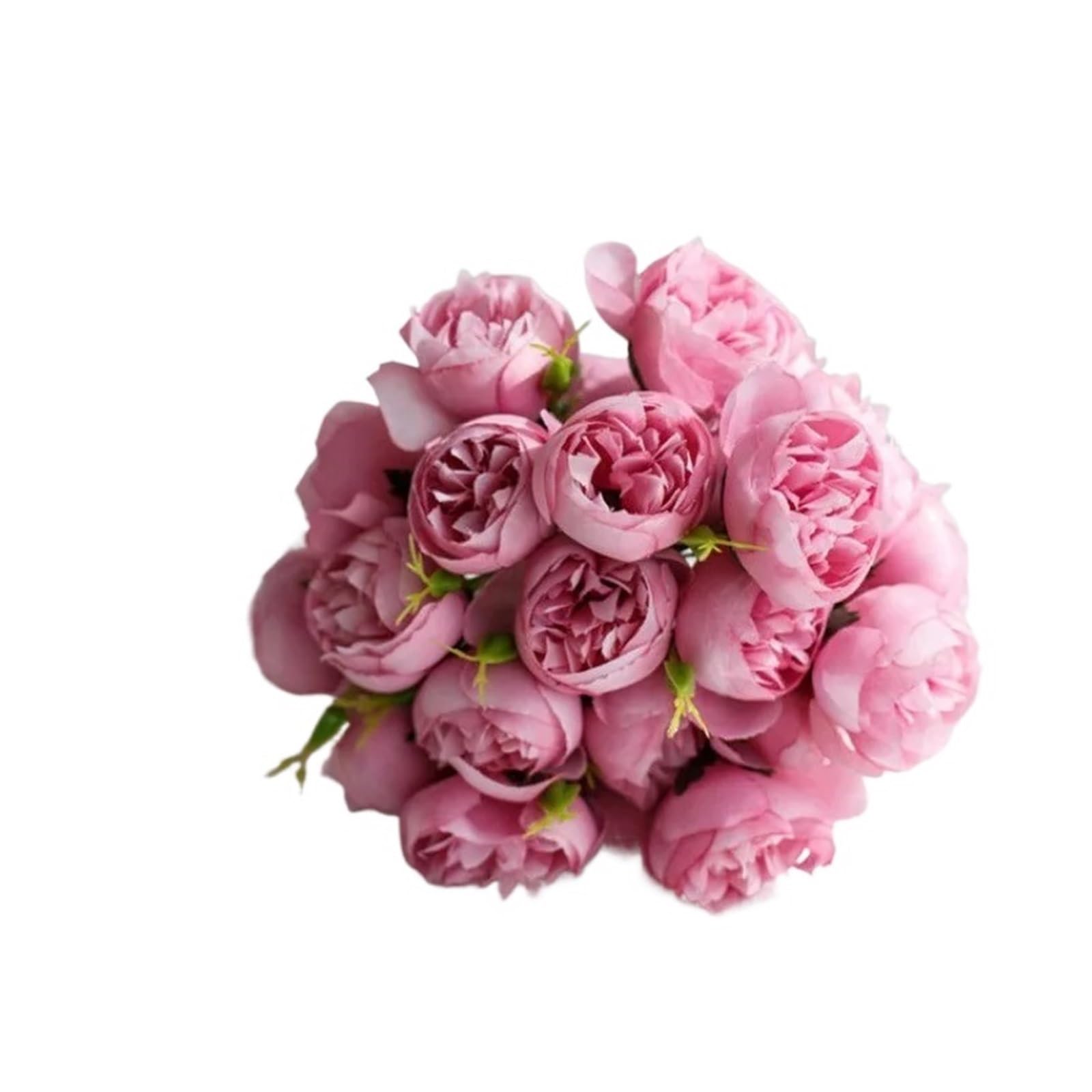 MWAHJU Peony Artificial Flowers Silk Bouquet Roses Fake Flower For Table Vase Arrange Home Wedding Decoration For Home
