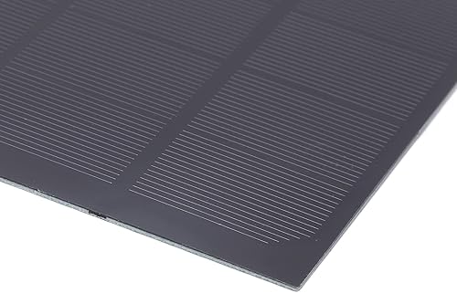 Miniatura 8 de Panel solar de 6V 4.5W, panel solar de alta eficiencia de conversión monocristalino, pequeño y portátil DIY cargador de panel de batería solar para