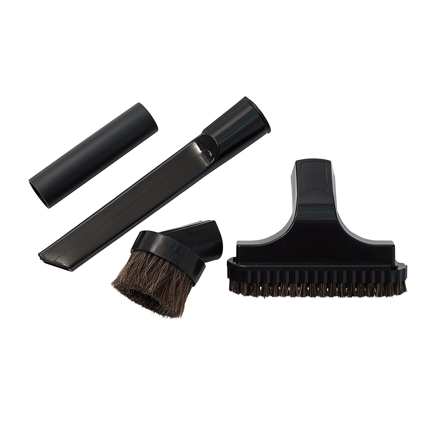 Vacspare Black Upholstery Stair Tool Dusting Brush & Crevice Tool Mini Tool Kit For Titan Vacuum Cleaners (32Mm)