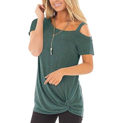 Womens Tops Long Sleeve Fall T Shirts Chest Cutout Color Block Casual Blouses