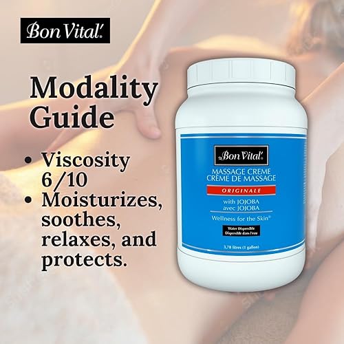 Miniatura 4 de Bon Vital' Crema de masaje original para una base de masaje versátil para relajar los músculos adoloridos y reparar la piel seca, revitalizar la