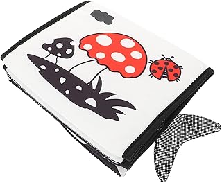 SHOWERORO Livro De Pano Livro De Dentição Do Bebê Livro De Atividades De Dobra De Tecido Livro De Atividades De Aprendizagem Infantil Brinquedos Infantis Livro De Atividades De Aprendizagem