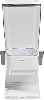 Vista 2 de OXO Good Grips Dispensador de cereales para encimera, transparente/blanco (paquete de 2)