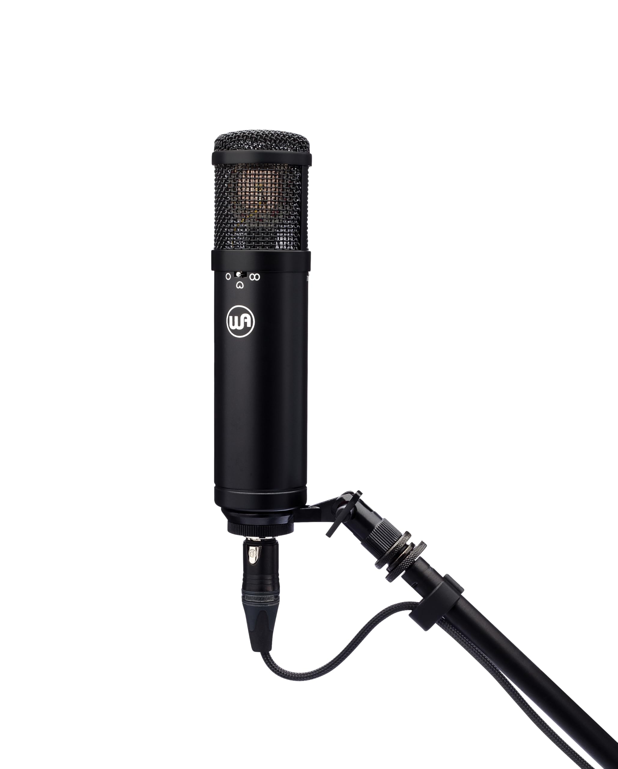 Warm Audio - WA-47jr BLACK - Kondensatormikrofon - drei Richtcharakteristiken - schwarzes Finish