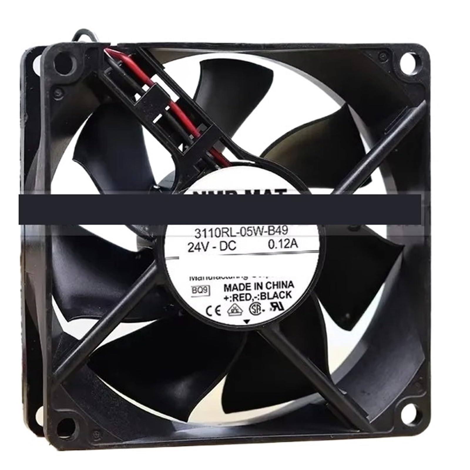 CZVJUKBYP 8CM 80 * 25MM 24V 0.12A 3110RL-05W-B49 Cooling Fan(2wire G1)