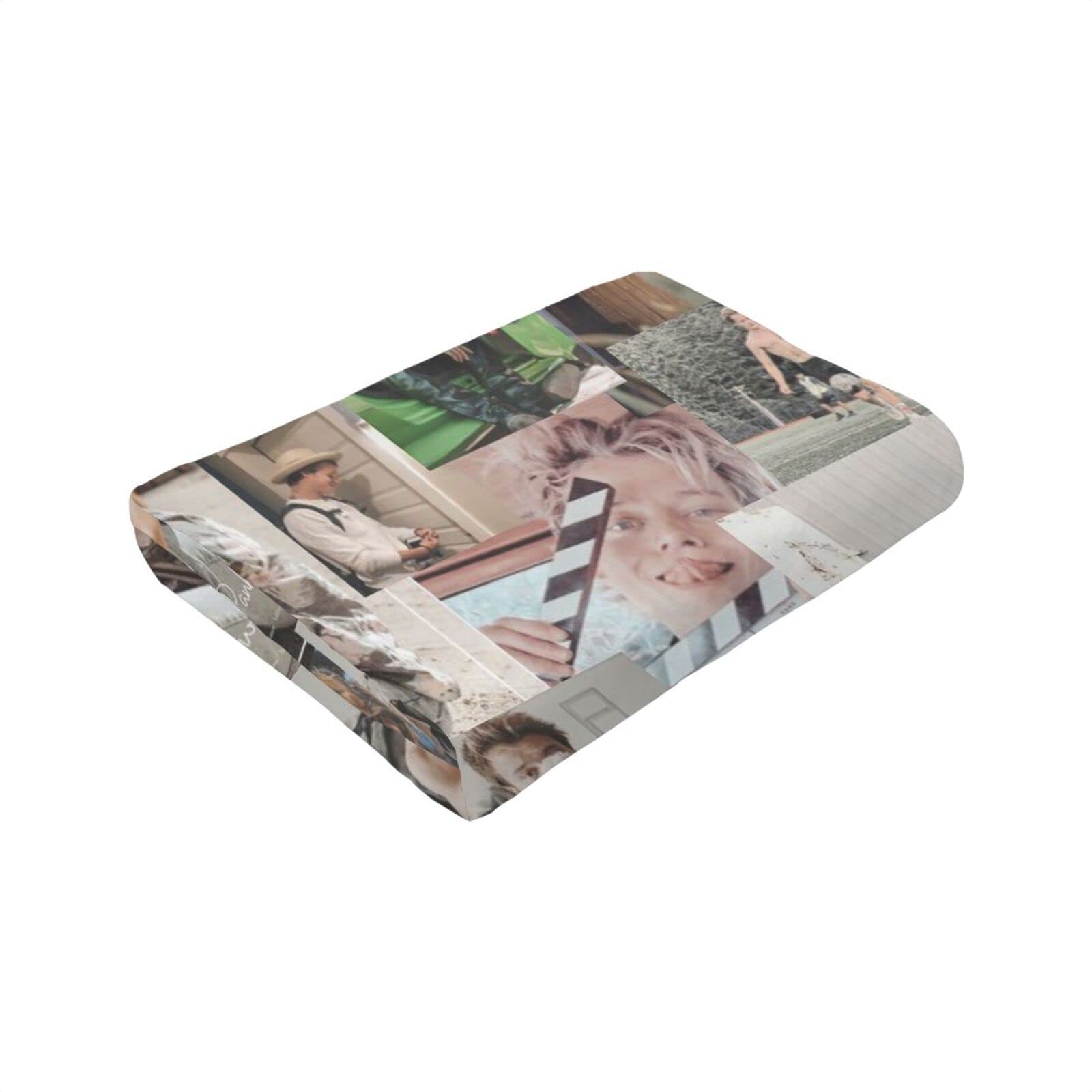 Rudy Jj Pankow Maybank - Coperta leggera in micropile super morbido, per divano, letto, soggiorno, sedia, 150 x 125 cm