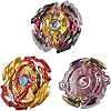 Beyblade Burst Evolution, Trio Spryzen, Pack of 3 Competition Spinners, Legend Spryzen S3, Lord Spryzen S5, Spryzen S2