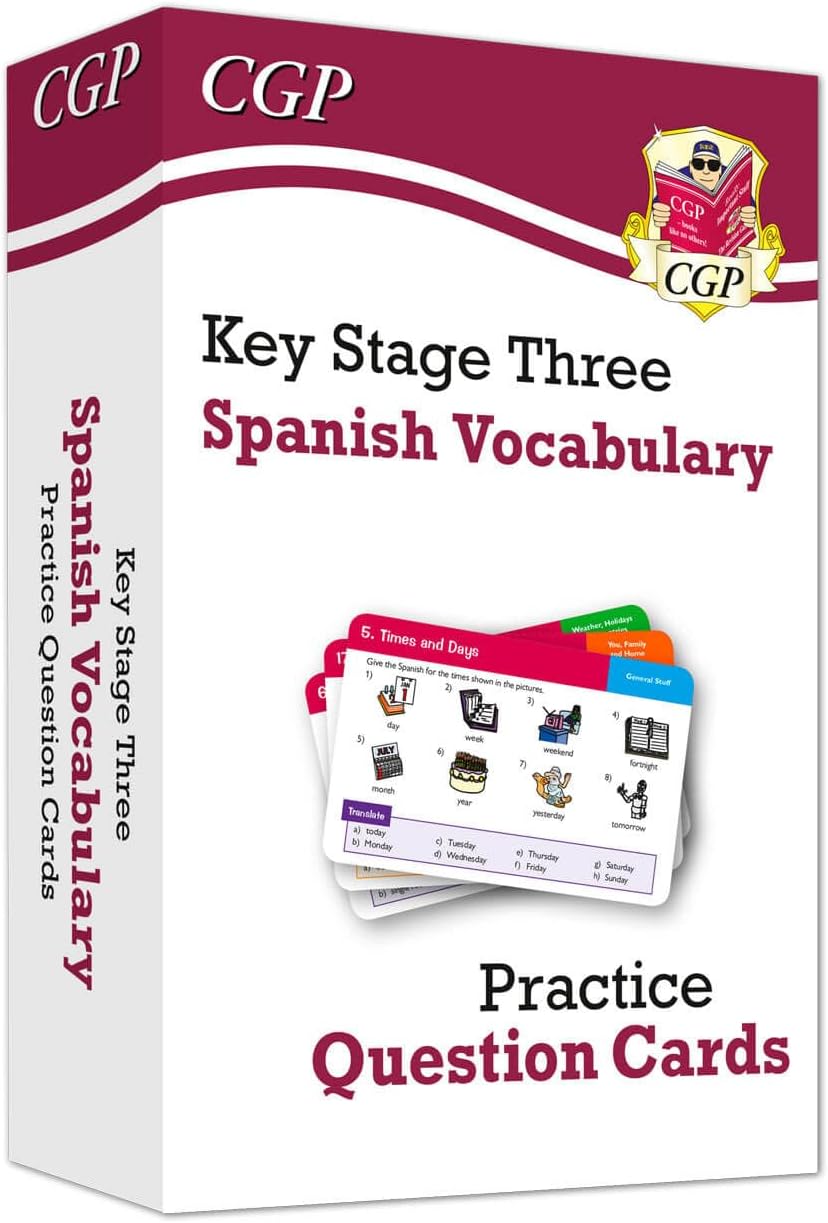 KS3 Spanish: Vocabulary Practice Question Cards