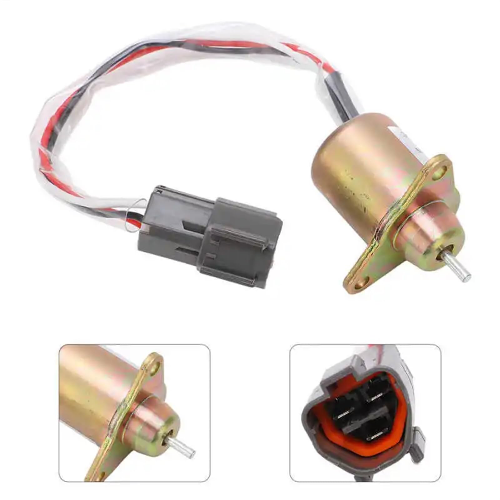 Zawór elektromagnetyczny odcinający paliwo stop płomienia akcesoria 12V 1503ES 12S5SUC12S dla 119233 77932 części generatora