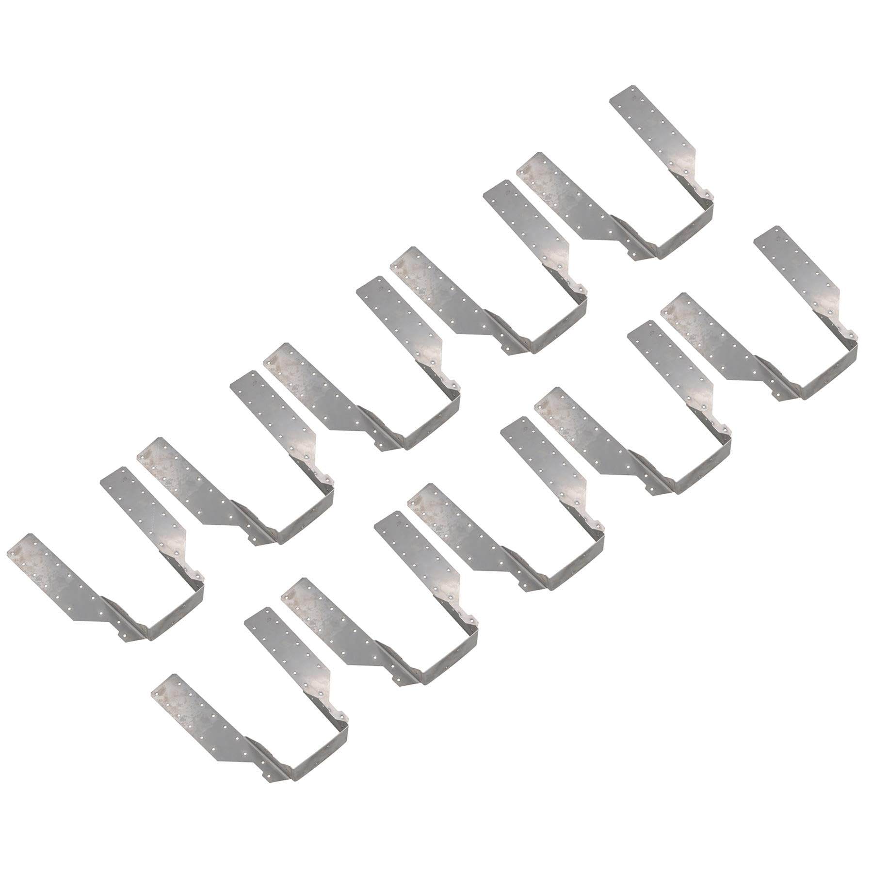 Stainless Steel Hanger Wood Joist Support Fixings Loft Beam Holder 91mm 10pc