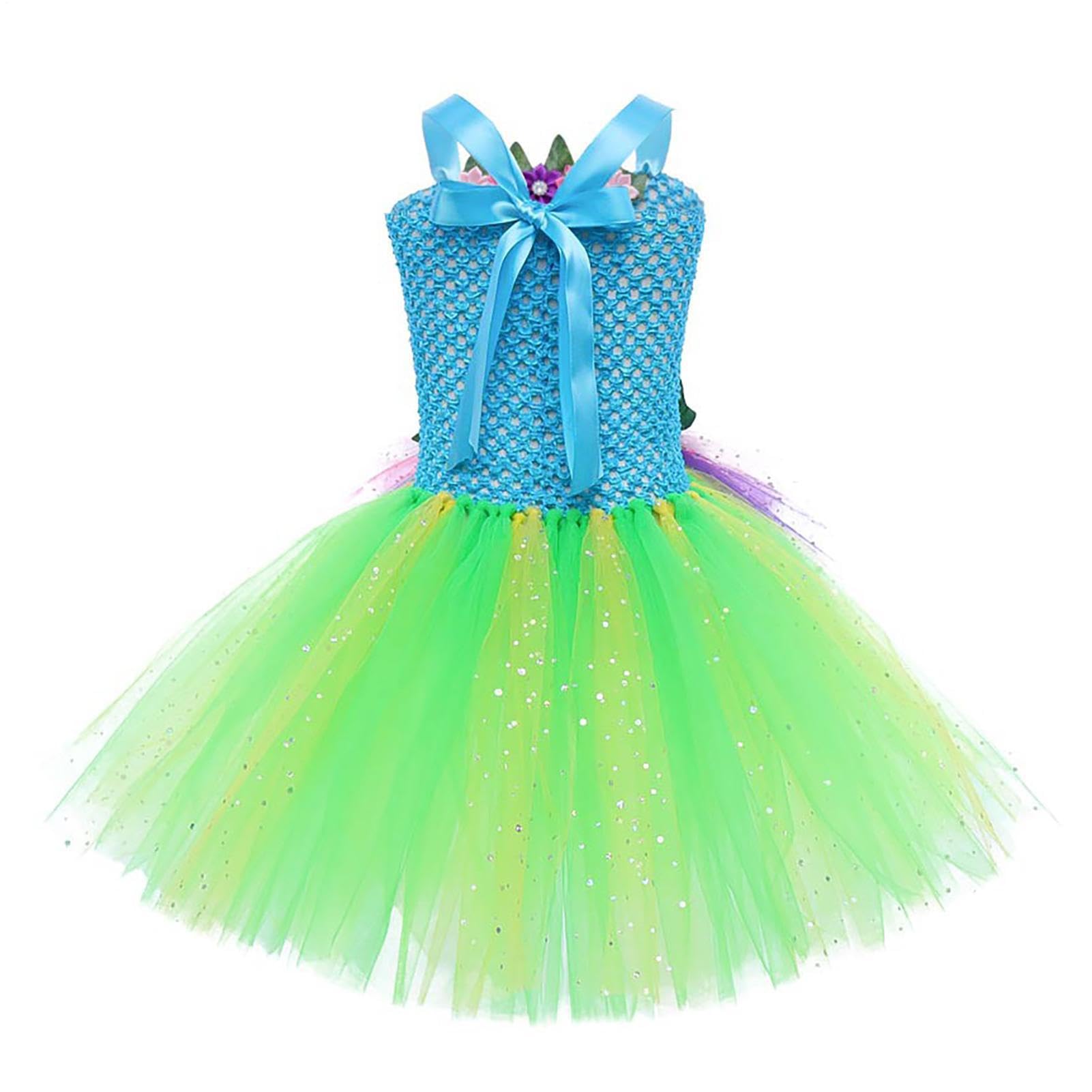 Abito da principessa fata per bambine Vestito cosplay di Halloween con | Costume da fiaba Per Compleanno, Cosplay, Carnevale, Capodanno, Matrimonio, Eventi