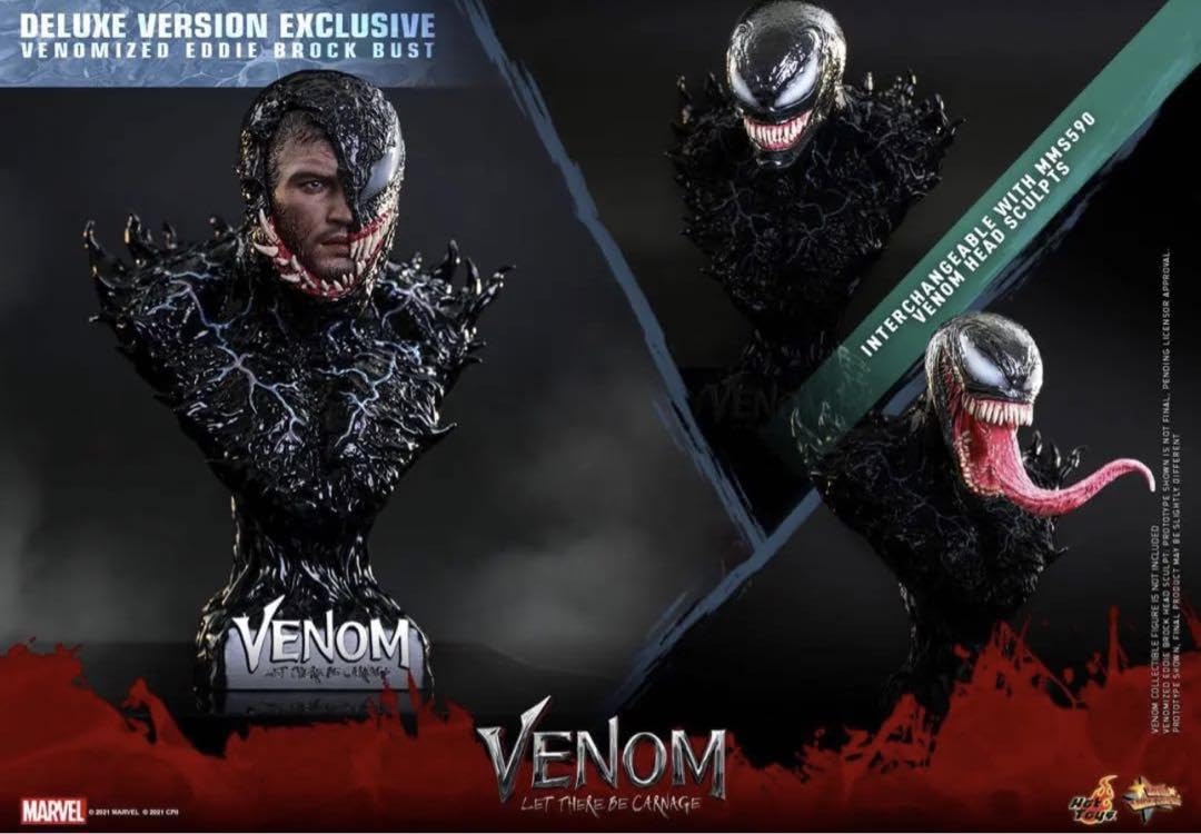 FIRST LOOK Hot Toys Venom Let There Be Carnage Figures ホット 
