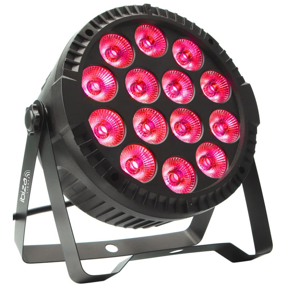 Ibiza - Proyector PAR Ultra Plano - 14 LED RGBW 6W - THINPAR-14X6W-RGBW