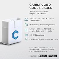 Vista 3 de Carista OBD - Escáner Bluetooth OBD2 - Herramienta de Diagnóstico y Lector de Códigos de Coche con Acceso a Diagnósticos, Personalizaciones
