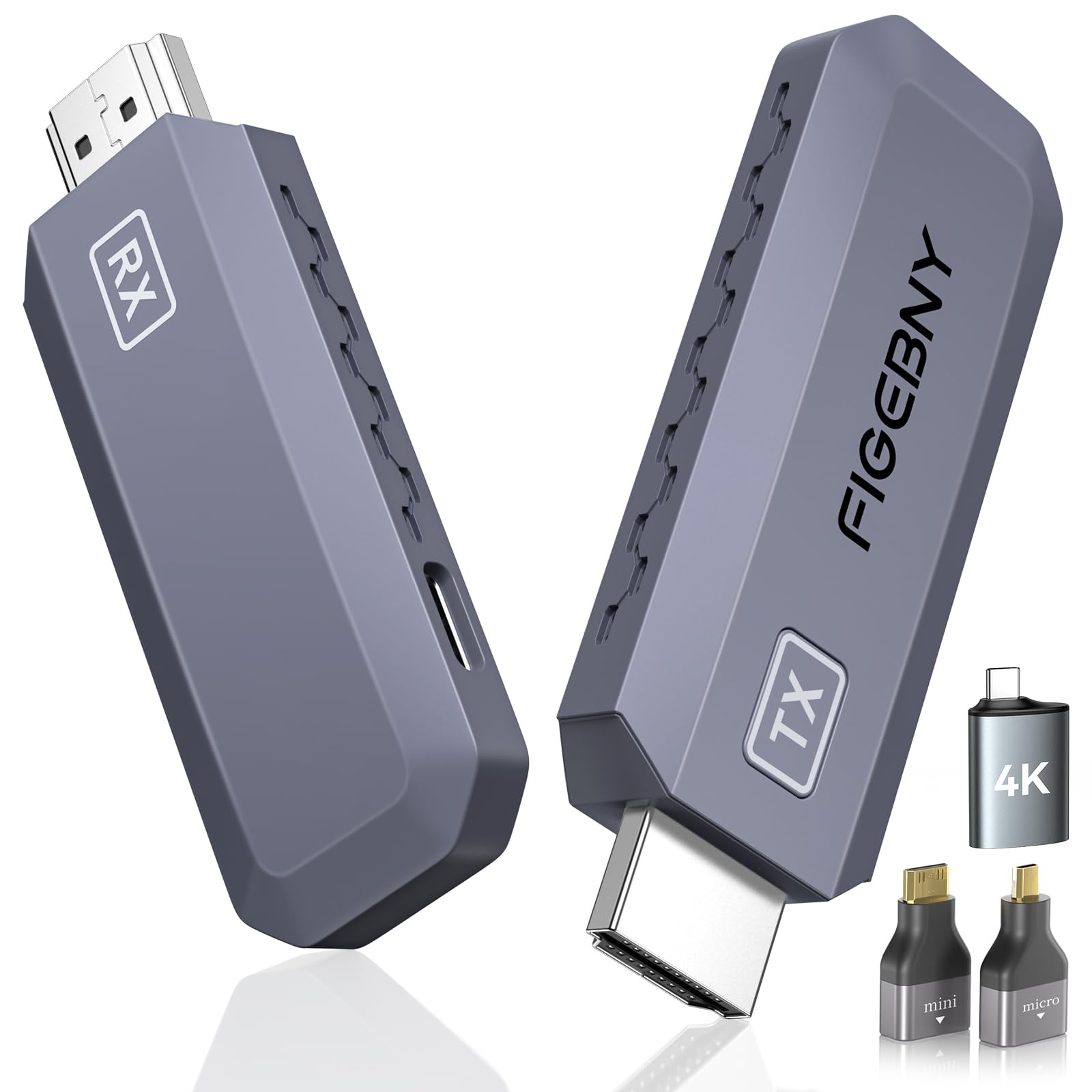 FIGEBNY 無線HDMI送信機と受信機キット Amazon.co.jp: FIGEBNY hdmi 無線 0.1秒超低遅延 ワイヤレス