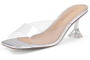 Clear Stiletto Heels: Embrace Chic Elegance