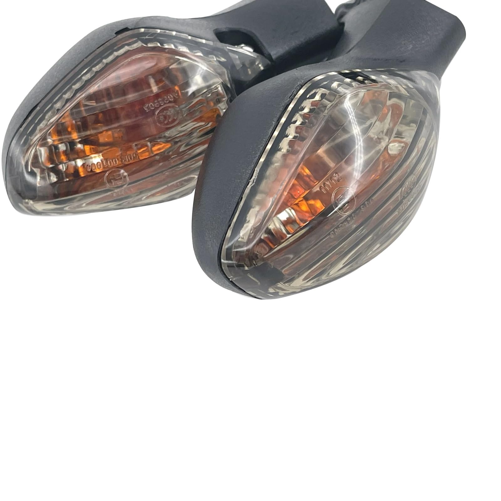 Intermitentes Moto Compatible con CMX 300 para CMX 500 2017-2018 1 Par De Bombillas Intermitentes Delanteras Y Traseras para Motocicleta(Gray)