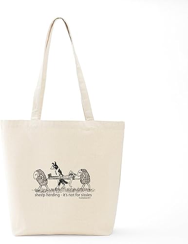Miniatura 6 de CafePress Black Sheep Tote Bag Natural Canvas Tote Bag, Cloth Shopping Bag