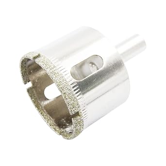 Diamond Hole Saw, LAIWEI Glass Drill bit, Coated core Drill, Porcelain Drill bit, Granite Drill bit, Marble Drill, Electric Drill bit, Ceramic Drill bit,Cutting Diameter 1-5/8"40mm
