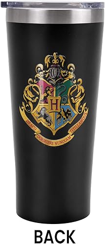 Miniatura 2 de LOGOVISION Harry Potter - Vaso de viaje oficial de Hogwarts Crest de 20 onzas, acero inoxidable, aislado al vacío con tapa deslizante resistente a