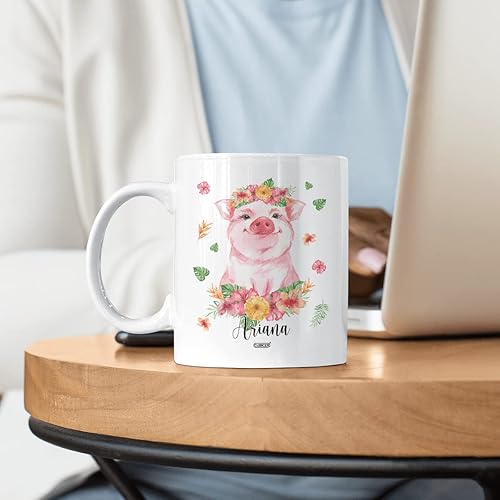 Miniatura 58 de CUBICER Tazas de café personalizadas con nombre personalizado, tazas de cerámica blanca, taza de café de guitarra para amantes de la música