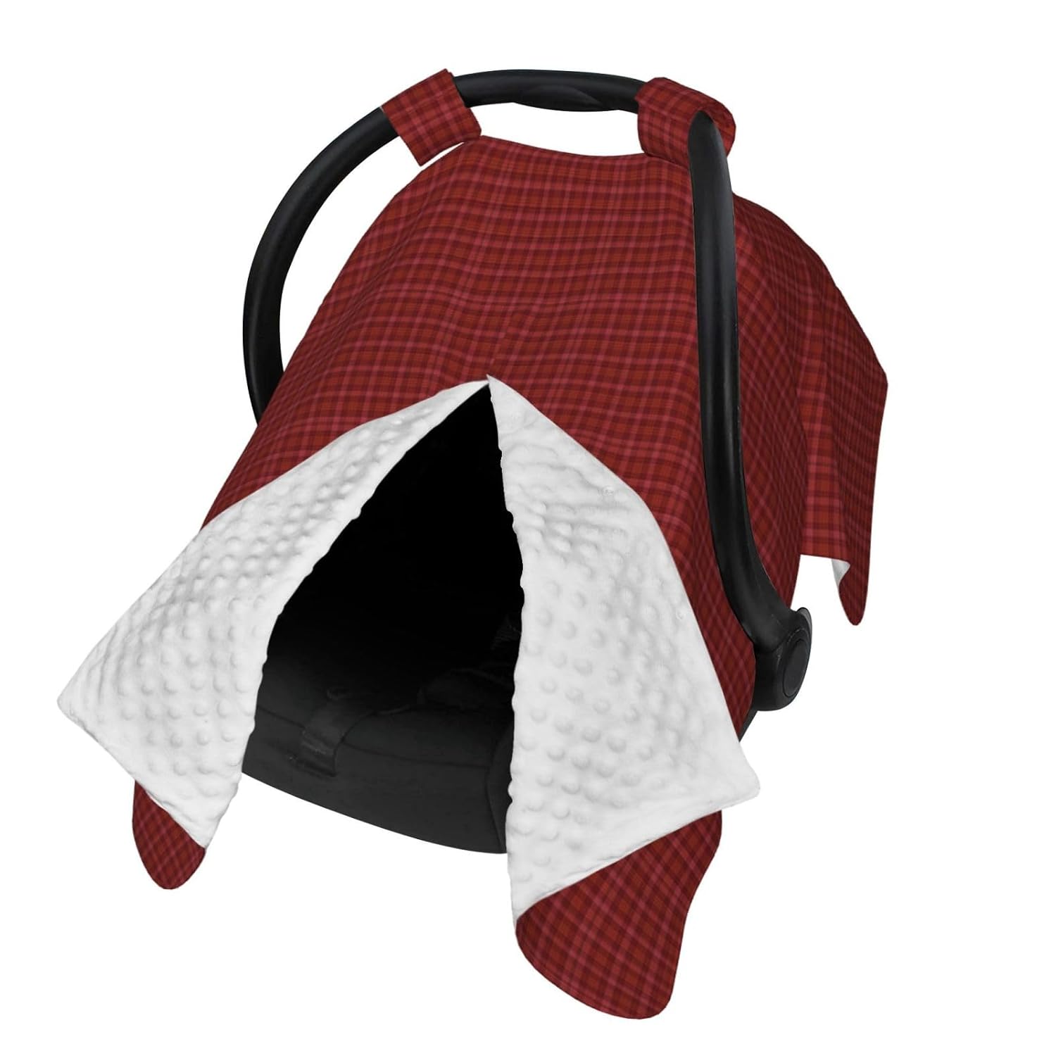 Laird Duffus Tartan Plaid Baby Car Seat Cover & Breastfeeding Nursing Cover - Breathable Stretch Fabric Multi-Use Nursing Cover for Breastfeeding