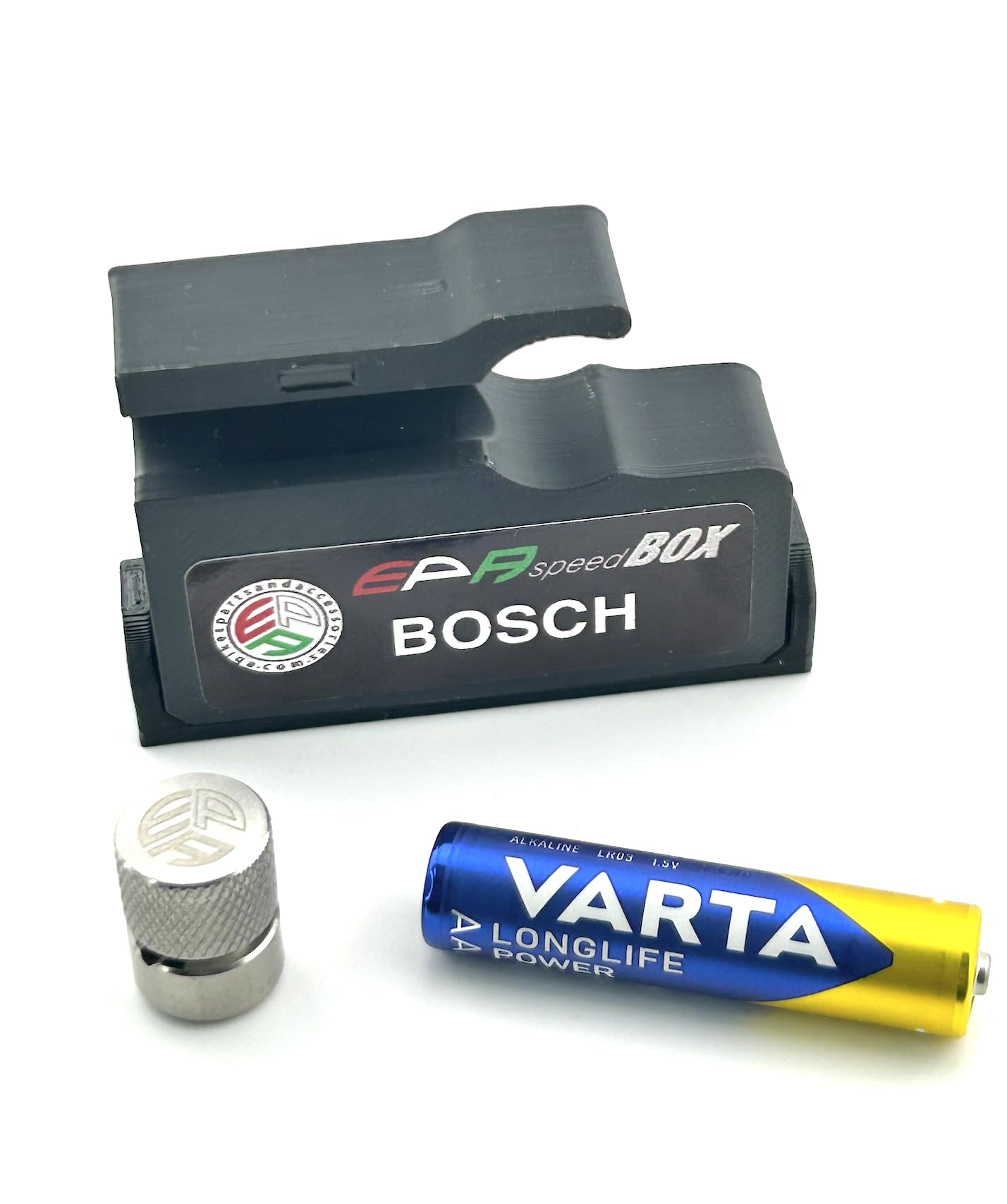 Box Bosch E-Bike Tuning-Modul – Kontaktloses Geschwindigkeitsentriegelungsgerät – Entfernen Sie die 25 km/h Geschwindigkeitsbegrenzung bis zu 37 km/h – Kompatibel mit Bosch Gen2, Gen3, Gen4