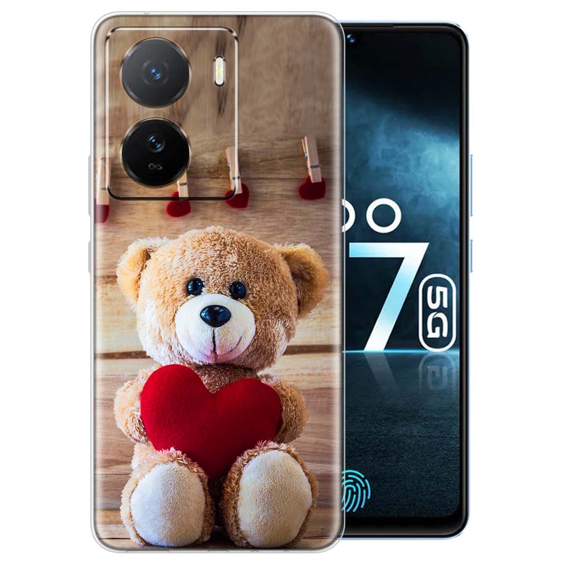 Fashionury Designer Printed Soft Silicone Back Case Cover for IQOO Z7 5G / IQOO Z7s 5G Back Cover for IQOO Z7 5G / IQOO Z7s 5G -D0668 (B0C16RCMB9) Amazon Price History, Amazon Price Tracker